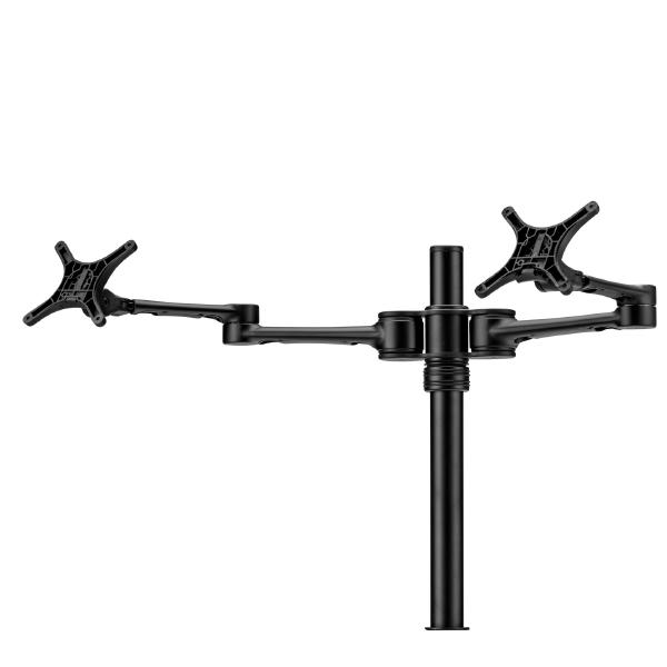V177-MA-13AF-AT-D-B_L_13AF-AT-D-B__17810_1 Atdec Dual Arm Desktop Monitor Mount BLK - Image 1