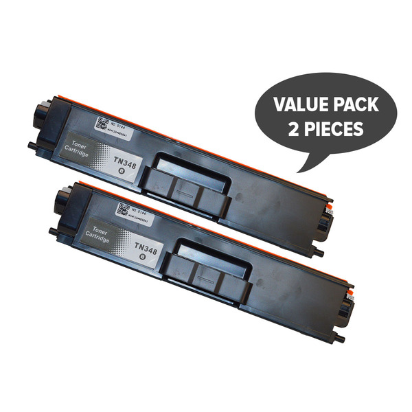 V177-SET2BR348K-SET2BR348K__61010-00 TN-348 Black Super High Yield Generic Toner (Set of 2) - Image 1