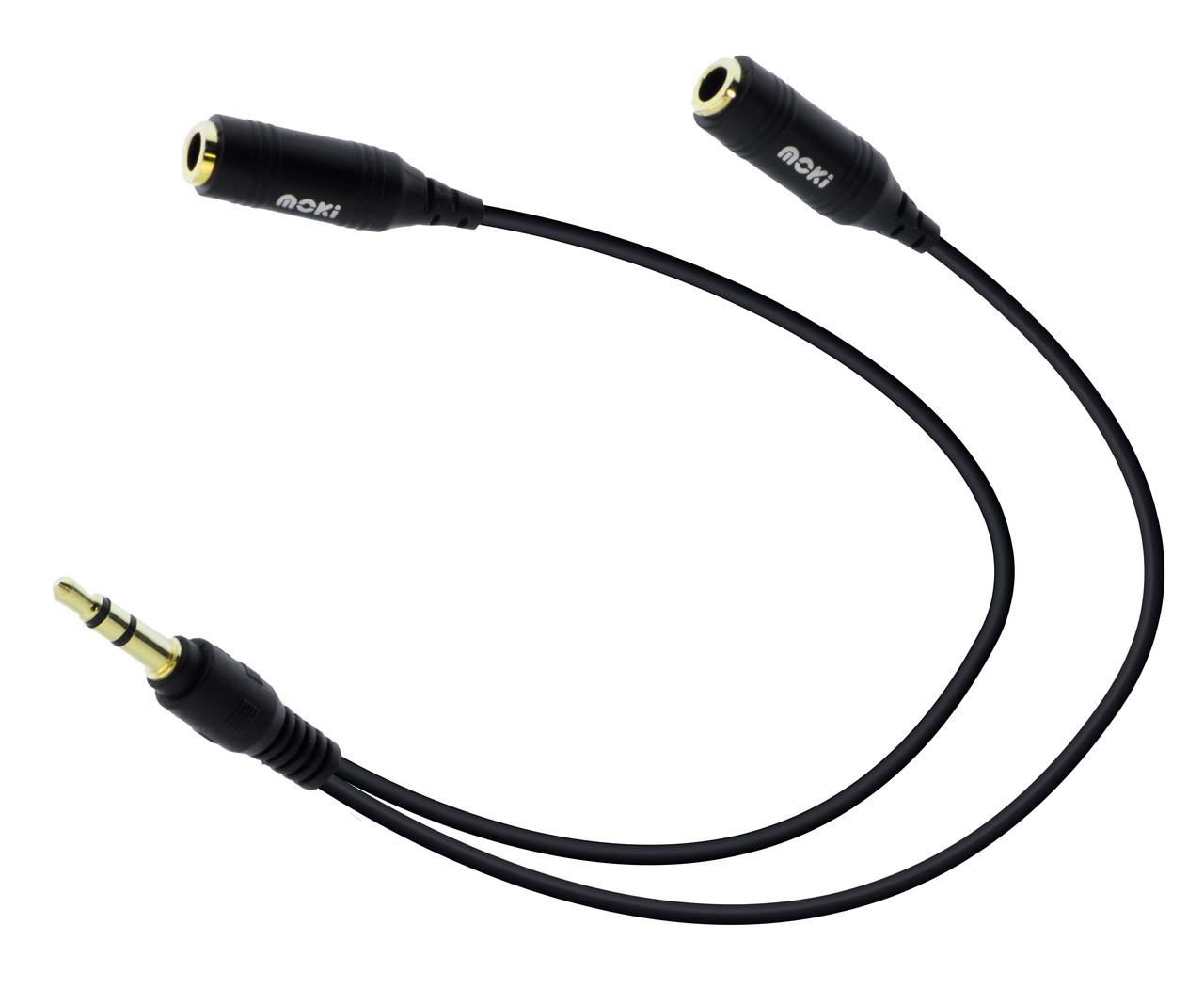 V177-SPLITC-Moki_Headphone_Splitter_3.5mm_SPLITC__28112-00 MOKI 3.5mm Splitter Cable - Image 1