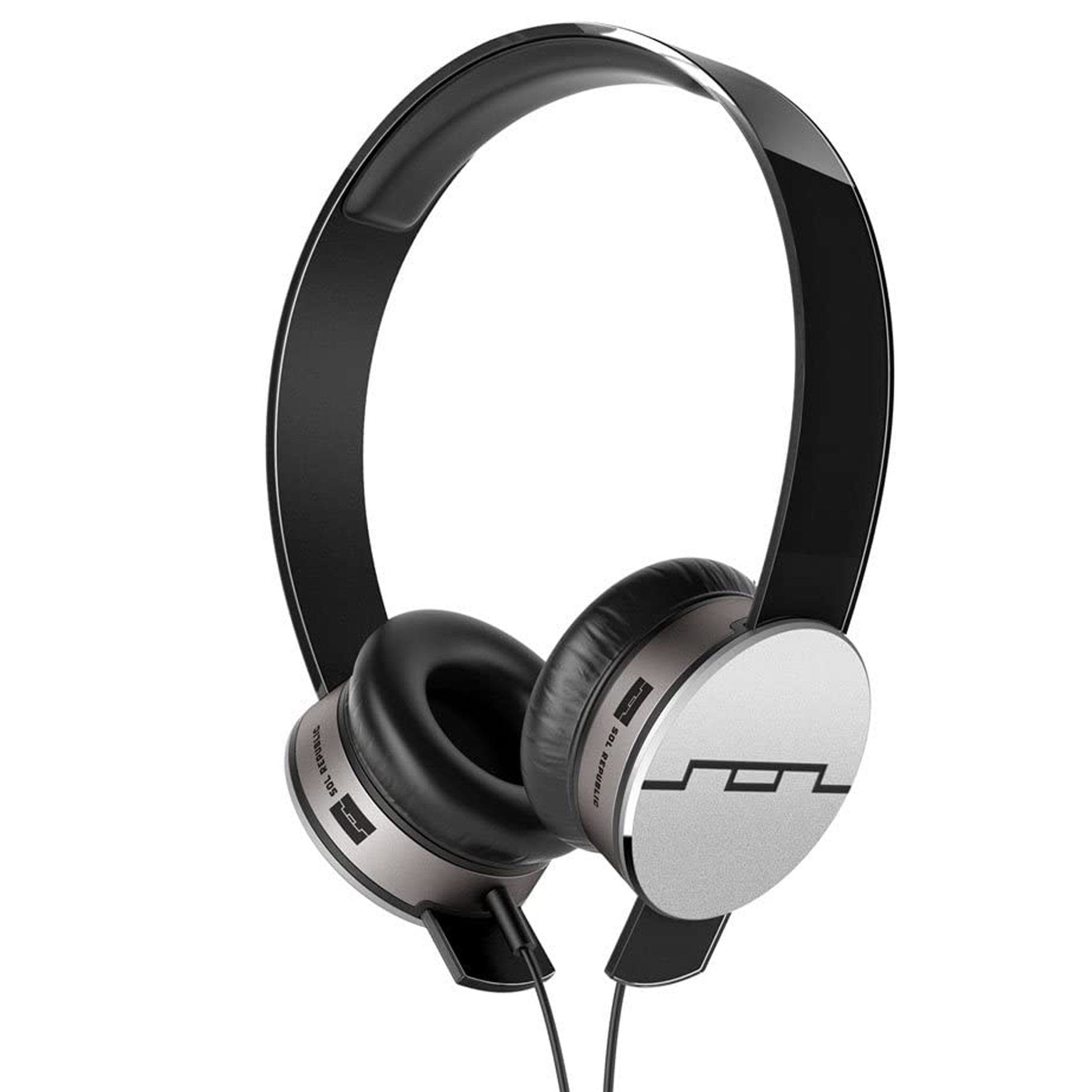 V185-124101BLK-69075-00 SOL Republic Tracks HD High Def V10 Headphones On Ear Wired Black - Image 1