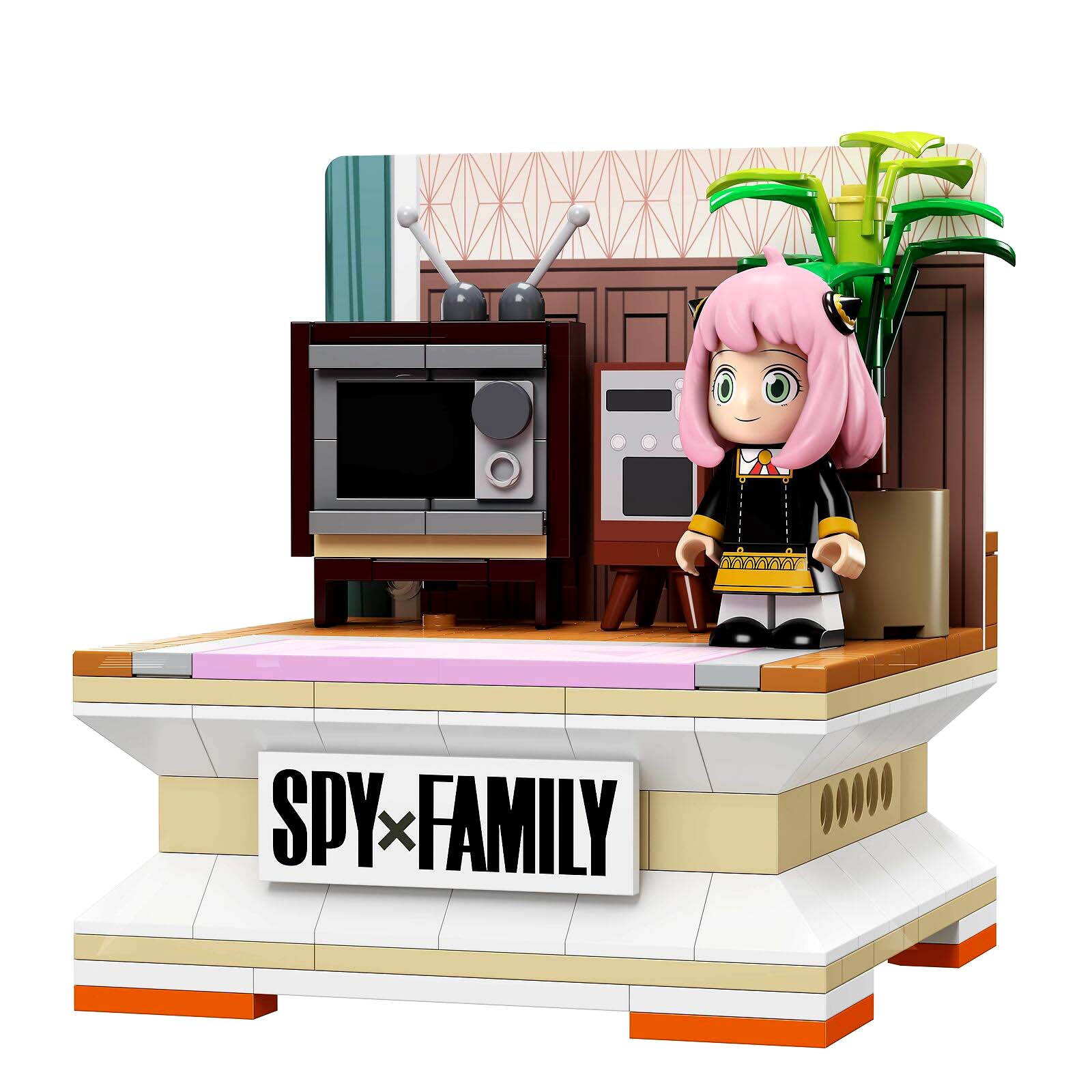 V185-KB33005-173882-00 Kalos Spy X Family Anya Forger Building Block Bluetooth Speaker - Image 1