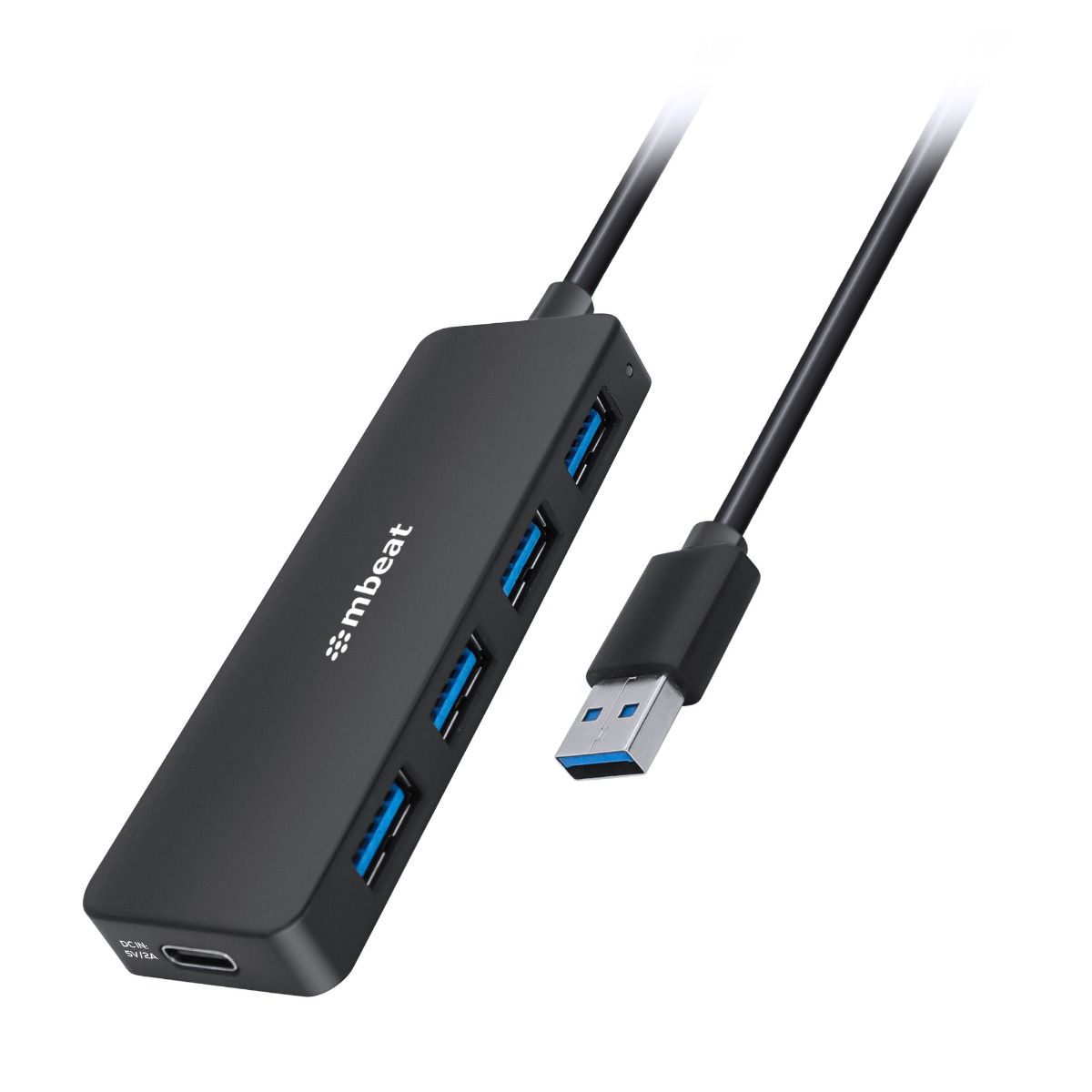 V186-MB-U3H-5K-155332-00 mbeat 4-Port USB 3.0 Hub with USB-C DC Port - Image 1