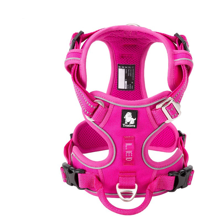 V188-ZAP-TLH56512-PINK-XL-B09P4B97WK.MAIN_720x720-00 No Pull Harness Pink XL - Image 1