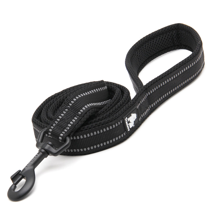 V188-ZAP-TLL2111-BLACK-M-B09P4BJFDC.MAIN_720x720-00 Reflective Pet Leash 2 meters Black M - Image 1