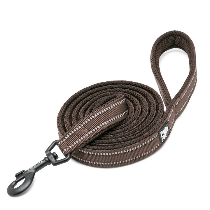 V188-ZAP-TLL2111-BROWN-L-B09P4B55DB.MAIN_720x720-00 Reflective Pet Leash 2 meters Brown L - Image 1