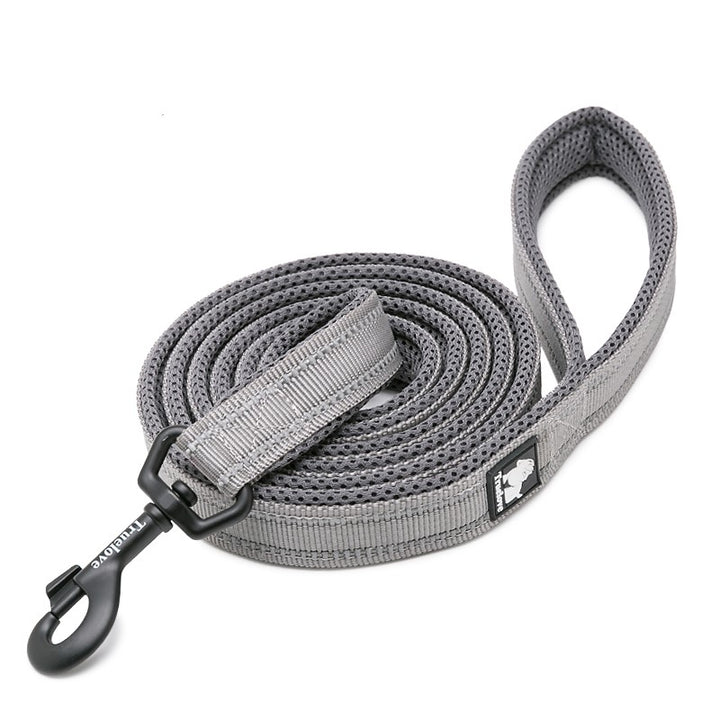 V188-ZAP-TLL2111-GREY-L-B09P4CHWMX.MAIN_720x720-00 Reflective Pet Leash 2 meters Grey L - Image 1