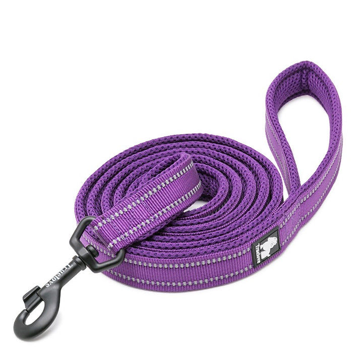 V188-ZAP-TLL2111-PURPLE-XS-B09P4C3QXP.MAIN_720x720-00 Reflective Pet Leash 2 meters Purple XS - Image 1