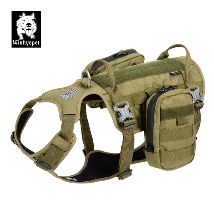 V188-ZAP-YH1805-ARMYGREEN-M-YH1805_720x720-00 Whinhyepet Military Harness Army Green M - Image 1
