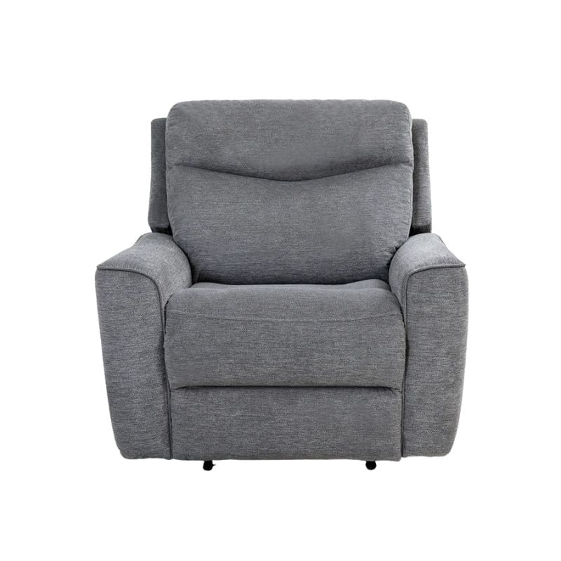 V195-COSMICSINGLESTEEL-202502241526-00 Fabric Motion Recliner Single Chair Cosmic Steel - Image 1