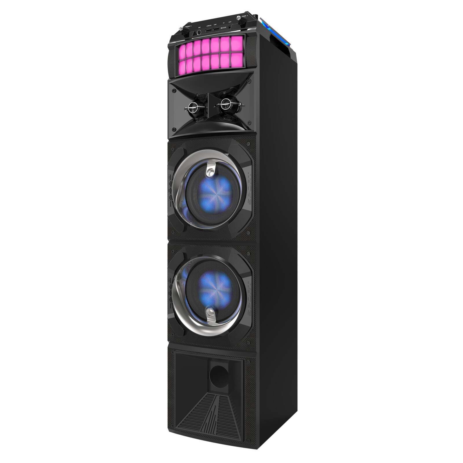 V196-BT9350-38040-00 LED Stage Lights Portable Wireless Streaming Speaker with 80W RMS - Image 1