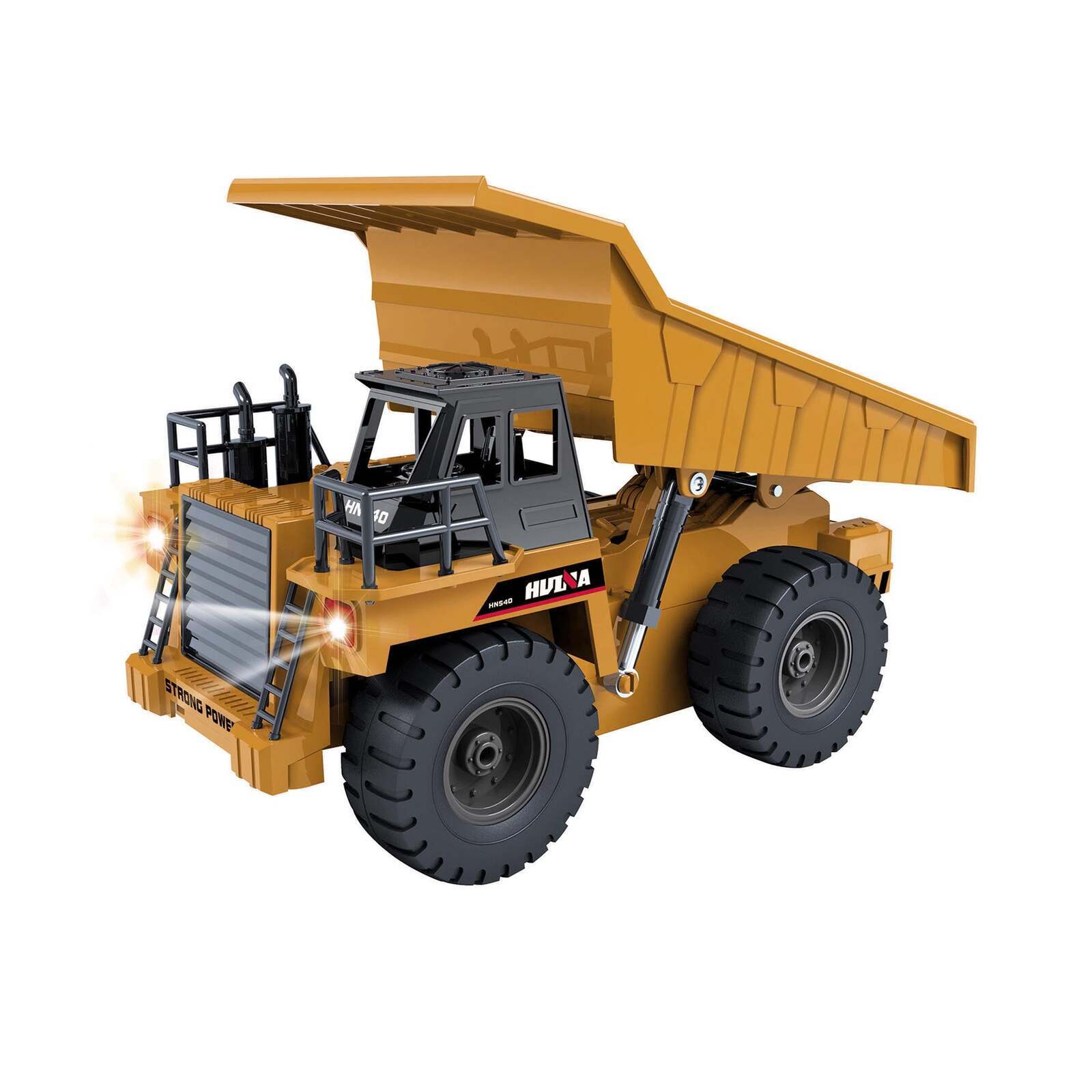 V196-RC1540-37982-00 Remote Control Dump Truck Model (6 Channel) Driving Cab & Alloy Bucket - Image 1