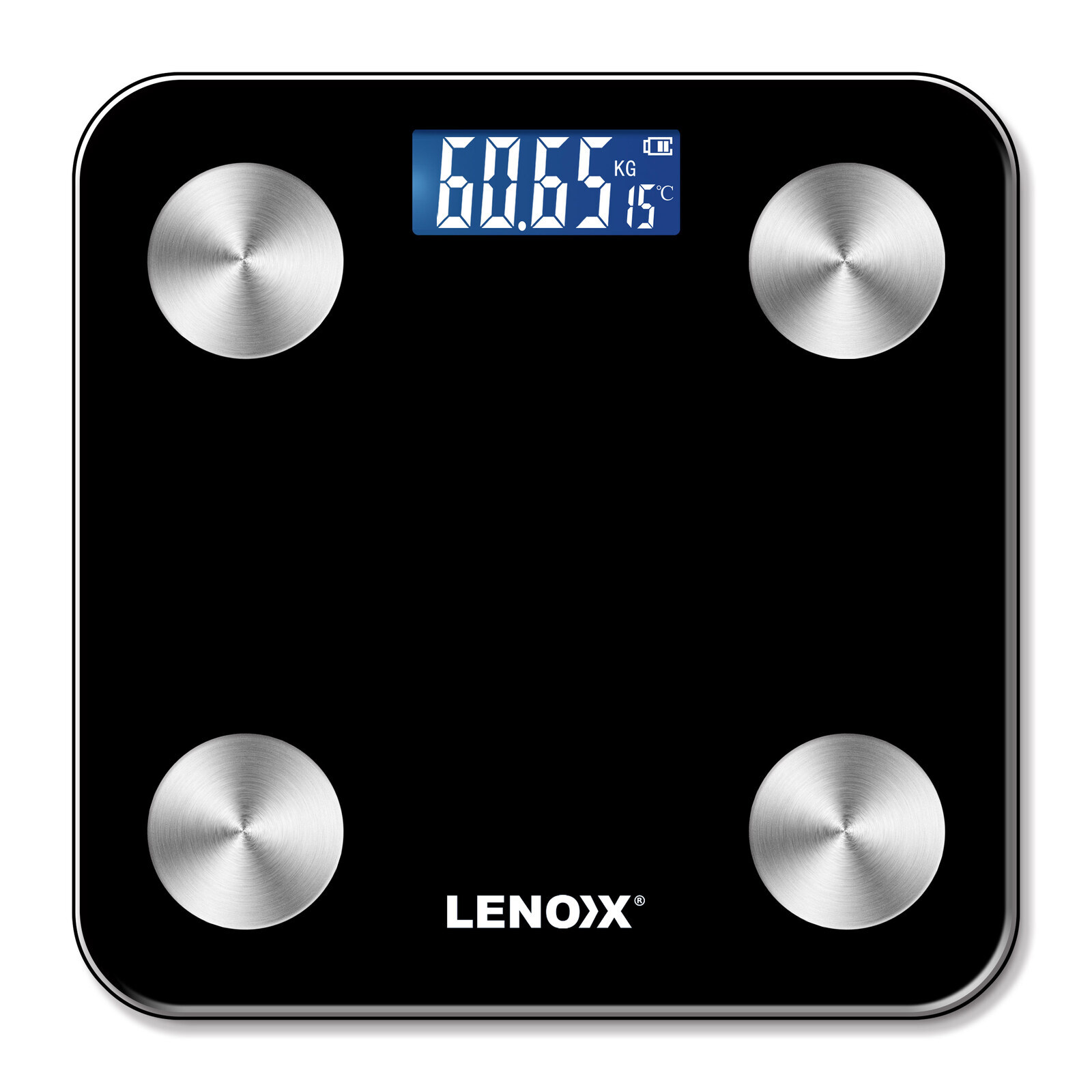V196-WS130-95450-00 Smart Body ScaleSmart Body Scale w/ Bluetooth, LED, Weight Tracking & Recording - Image 1