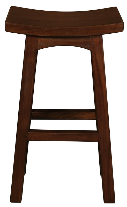 V199-BR077WDM-191623-00 Tokyo Solid Mahogany Timber Barstool (Mahogany) - Image 1