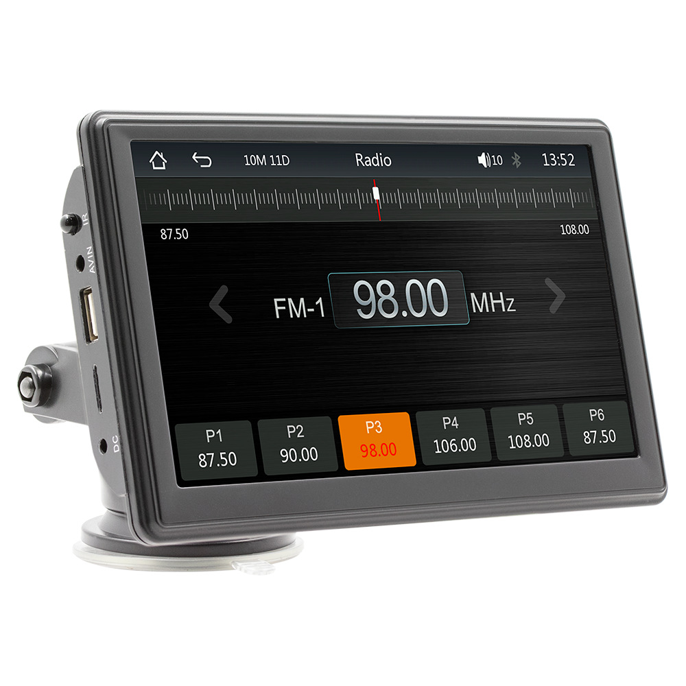 V201-CAR5007BL8AU-97469-00 7 inch Portable Wireless Car Radio Auto Stereo Apple Carplay Android Bluetooth + Cam - Image 1