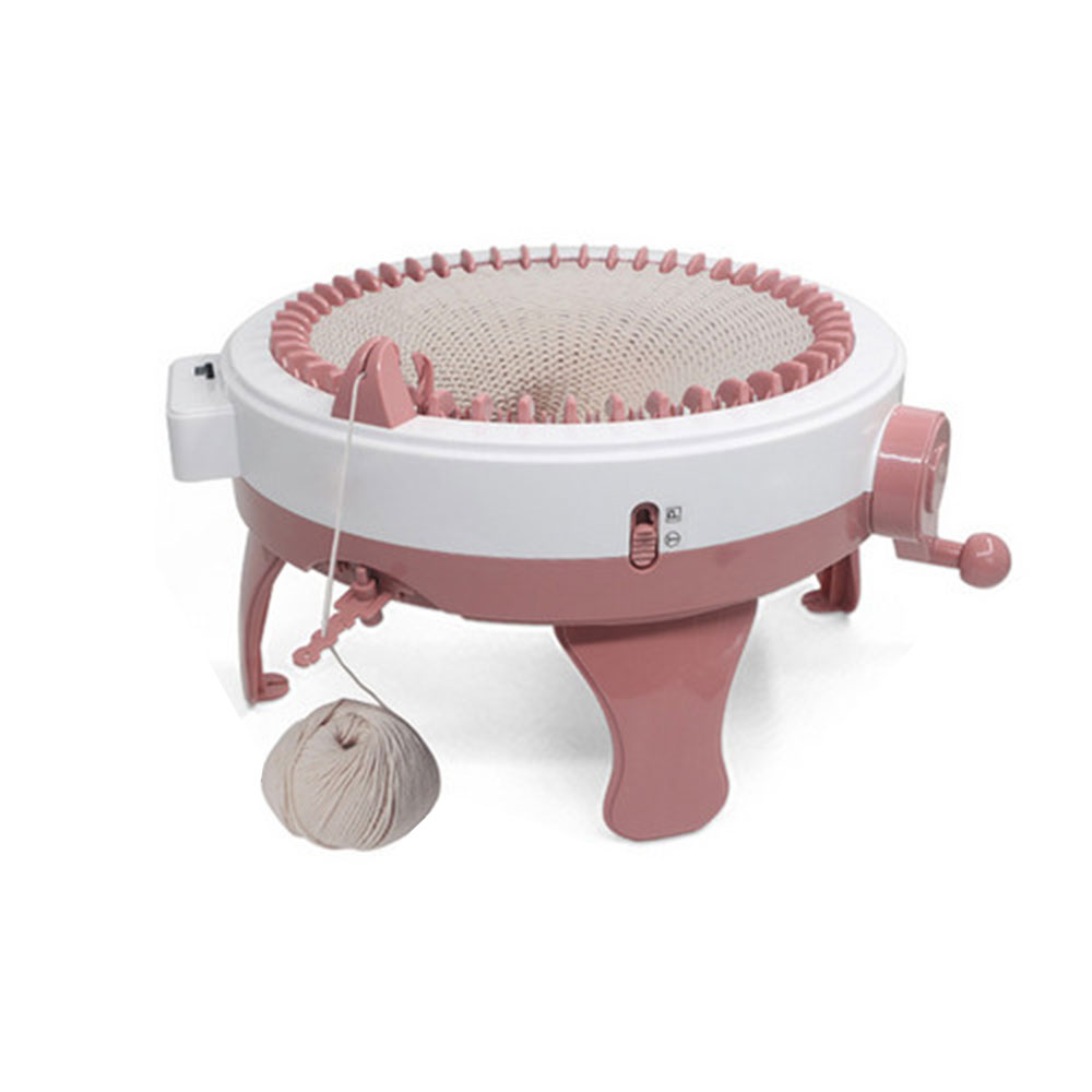 V201-FDZ0448PI8AU-1-00 48 Needles DIY Knitting Machine Weaving Swift Yarn Fiber String Ball Wool Winder - Image 1