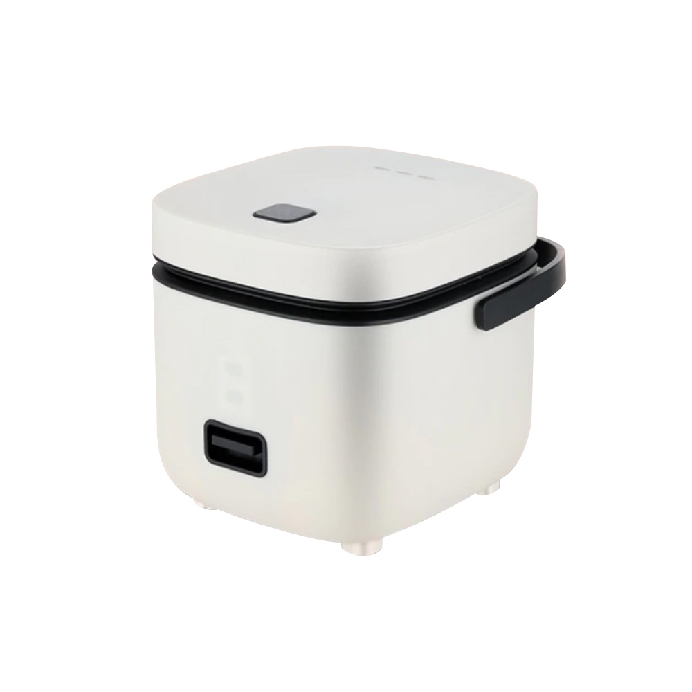 V201-HAZ0000WH8AU-HAZ0000WH8AU-DP-0-00 1.2L Portable Electric Rice Cooker Mini Small 3 Cups For 1-2 Person Kitchen Home - Image 1