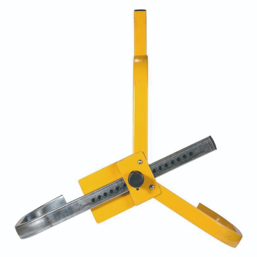 V201-HBZ1113YL8AU-64554-00 Heavy Duty Wheel Lock Clamp Anti-theft Vehicle Caravan Security 13''-15'' Wheel - Image 1
