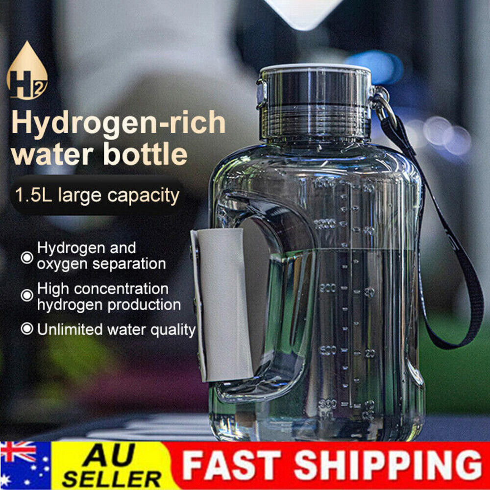 V201-RHD1500WH8AU-183561-00 Random Color Hydrogen Water Bottle 1.5L Hydrogen Rich Portable Rich Hydrogen Water Generator - Image 1