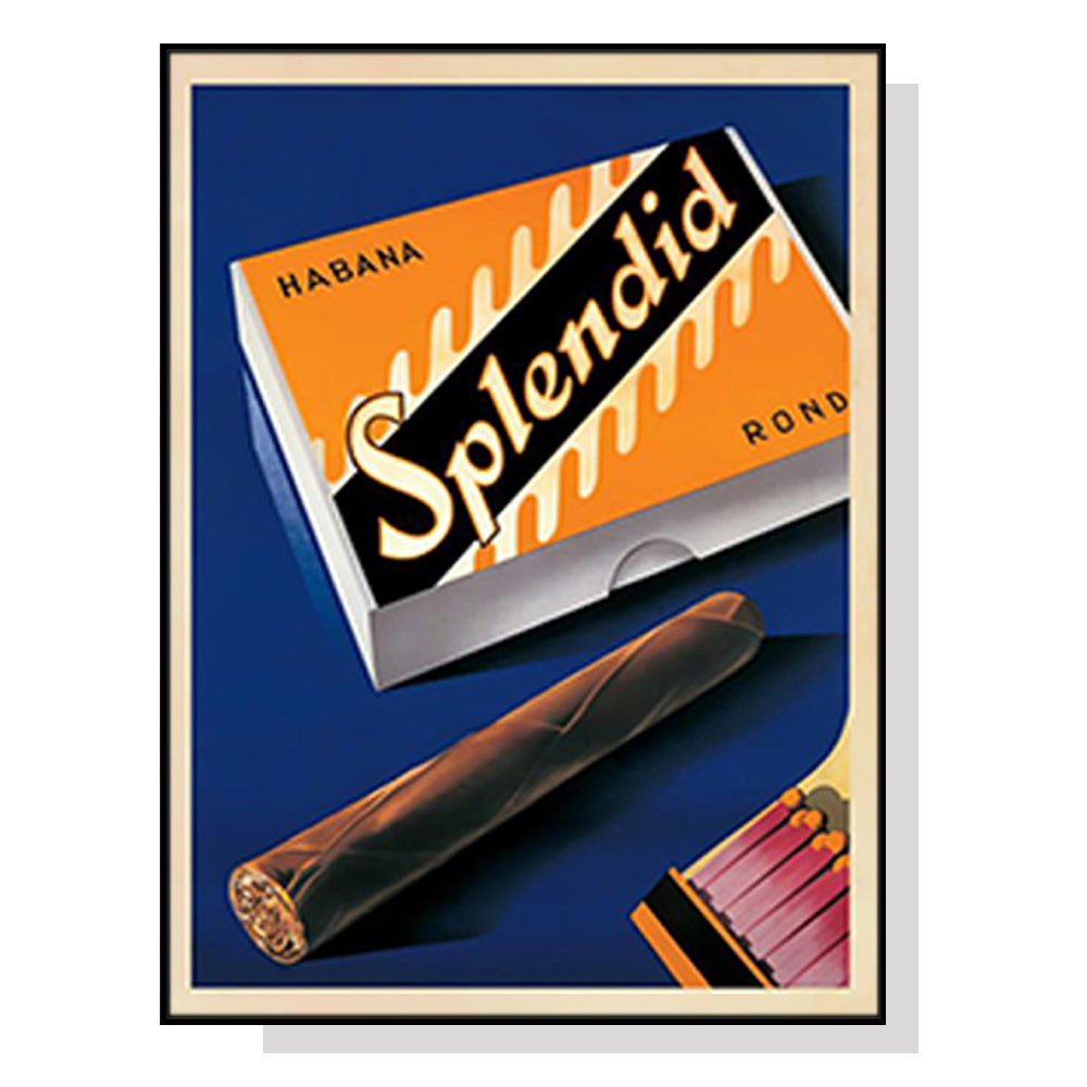 V207-18192-130790-00 Wall Art 90cmx135cm Splendid Black Frame Canvas - Image 1