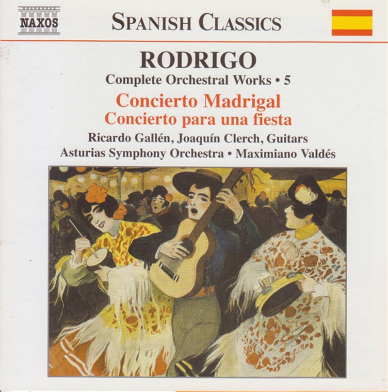 V210-1141619-202507030730-00 Complete Orchestral Works - Rodrigo, Jaoquin Cd Album - Image 1