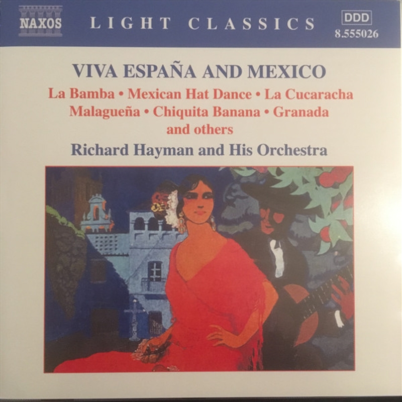 V210-1189922-202507030735-00 Viva Espana And Mexico - Hayman, Richard Cd Album - Image 1