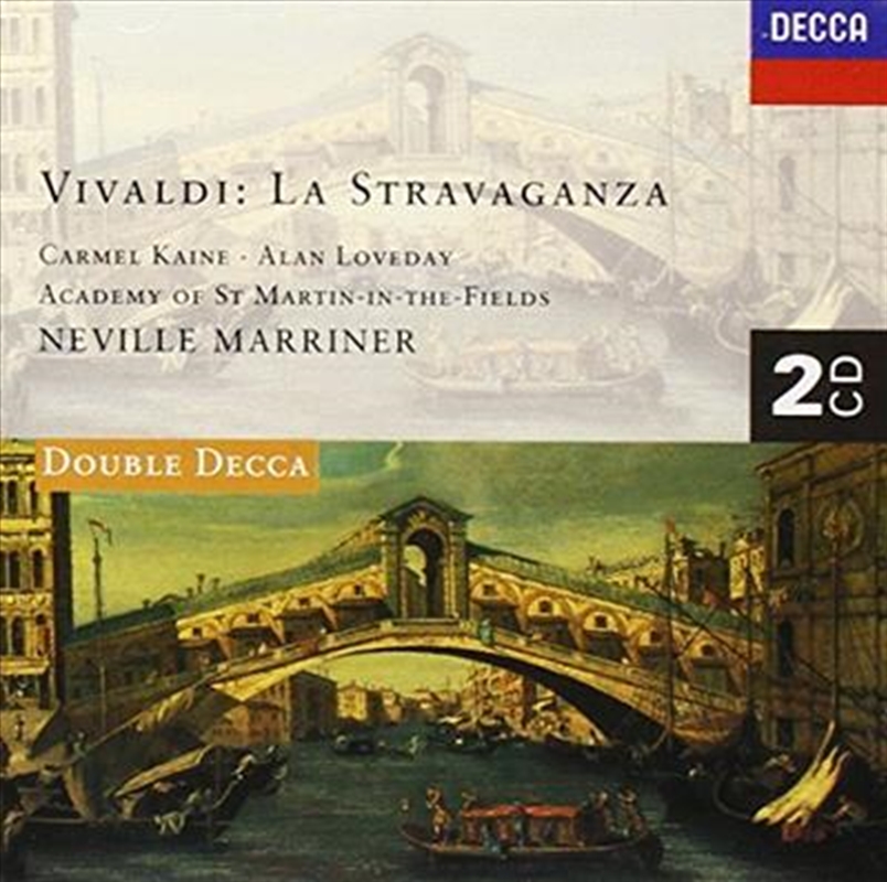 V210-2030064-202507030235-00 Vivaldi: La Stravaganza Op4: 2 - Marriner: Kaine (Vln): Loveday (Vln Cd Album - Image 1