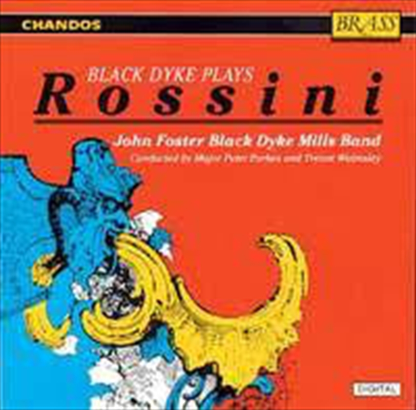 V210-2127031-202507030152-00 Black Dyke Plays Rossini - Black Dyke Mills Band Cd Album - Image 1
