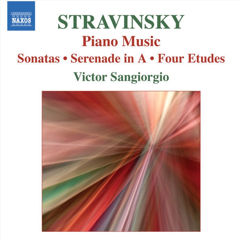 V210-2180778-202507030335-00 Stravinsky Pno Music: Sonatas - Sangiorgio, Victor Cd Album - Image 1