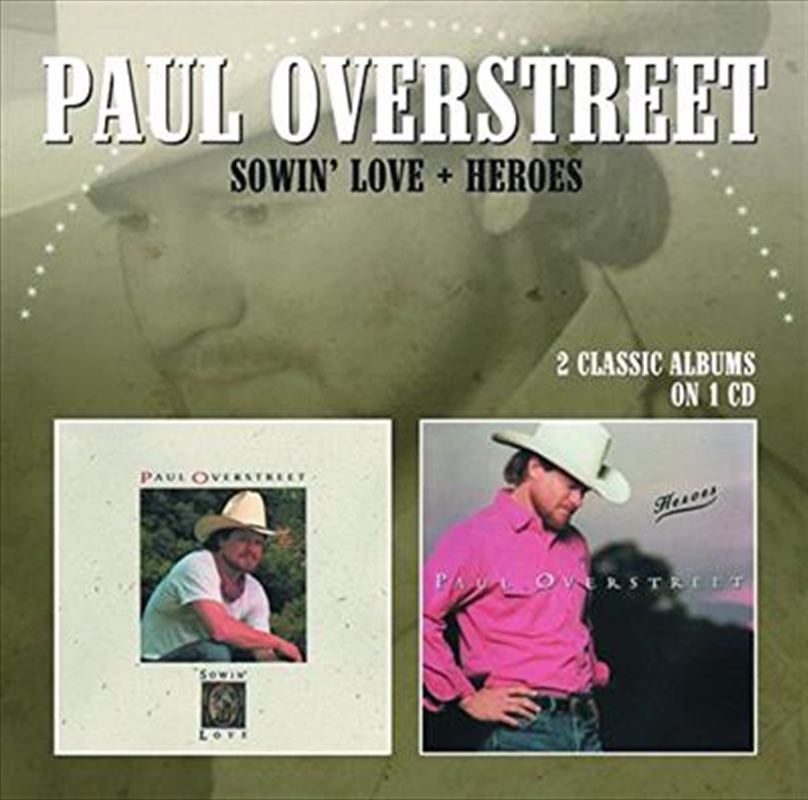 V210-2246784-202507021840-00 Sowin Love/Heroes - Overstreet, Paul Cd Album - Image 1