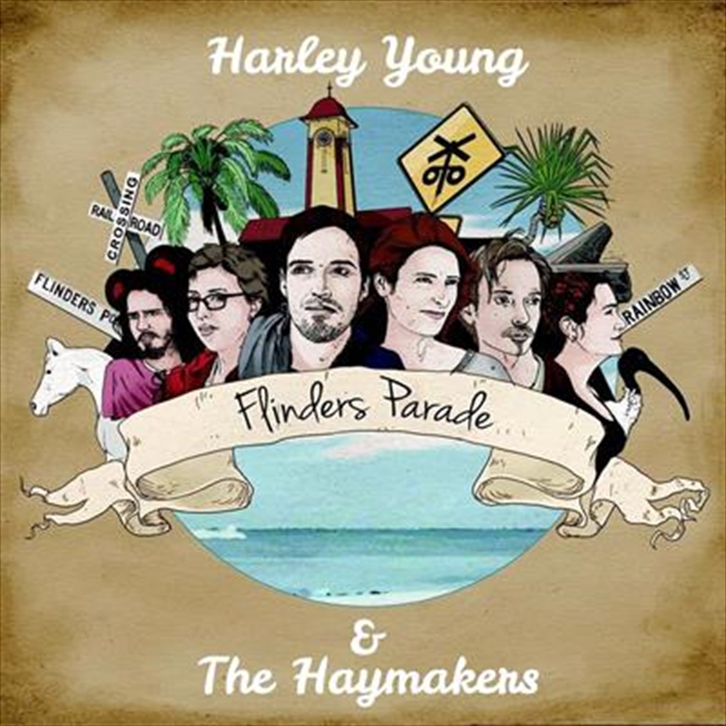 V210-2314419-202507030540-00 Flinders Parade - Young, Harley And The Haymakers Cd Album - Image 1
