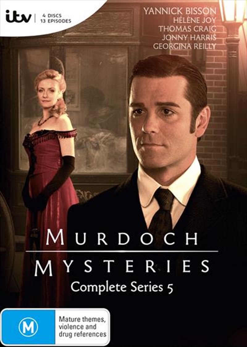 V210-2318212-79774-00 Murdoch Mysteries - Series 5 DVD - Image 1