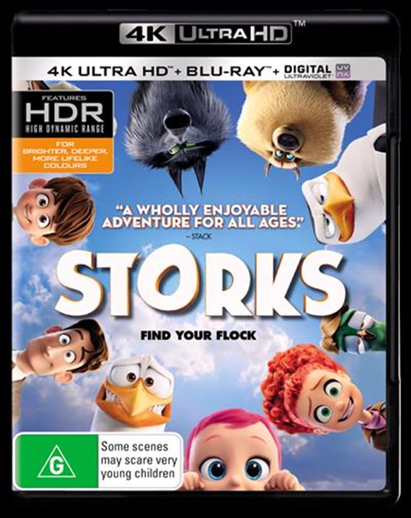 V210-2319996-84200-00 Storks | Blu-ray + UHD + UV UHD - Image 1