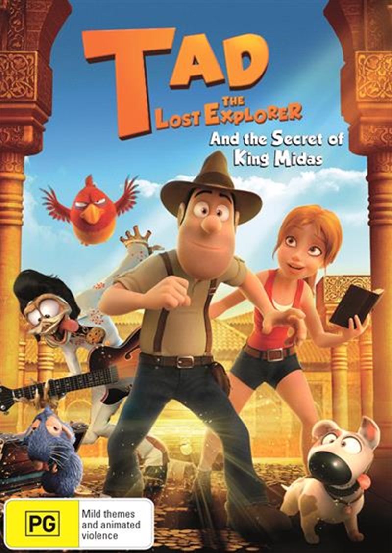 V210-2371651-75785-00 Tad The Lost Explorer And The Secret Of King Midas DVD - Image 1
