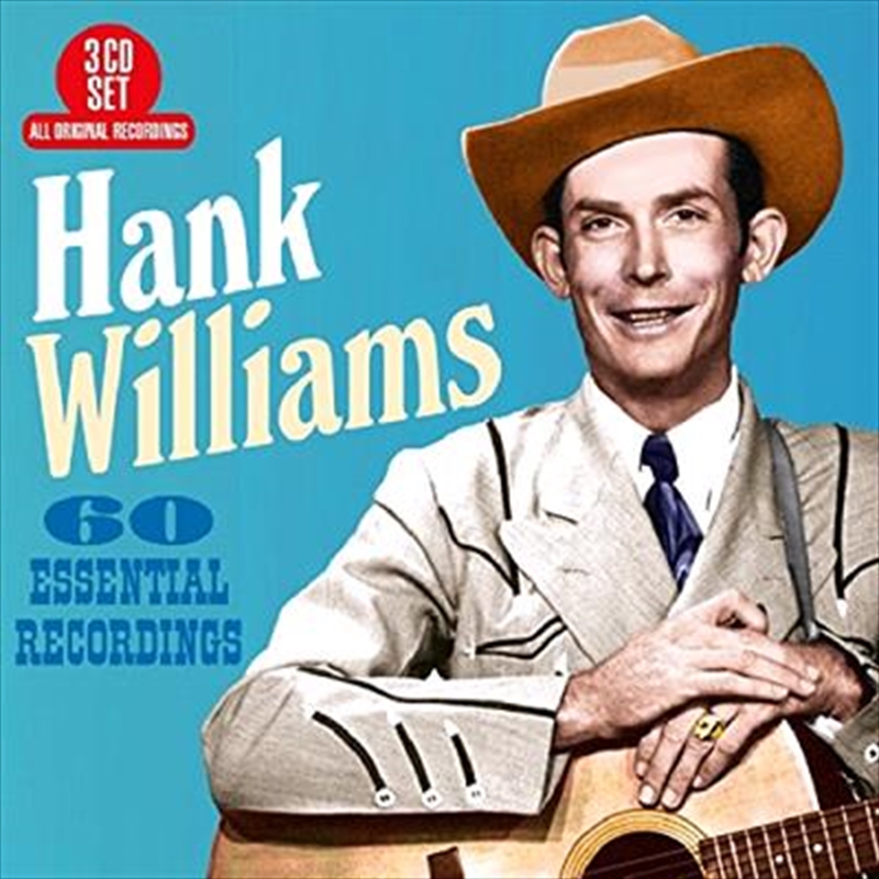 V210-2387950-202507021255-00 60 Essential Recordings - Williams, Hank Cd Album - Image 1