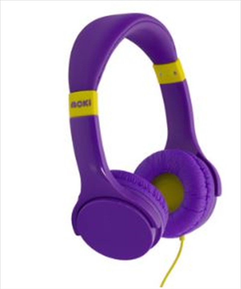 V210-2407092-76466-00 Lil' Kids Purple Headphones - Image 1