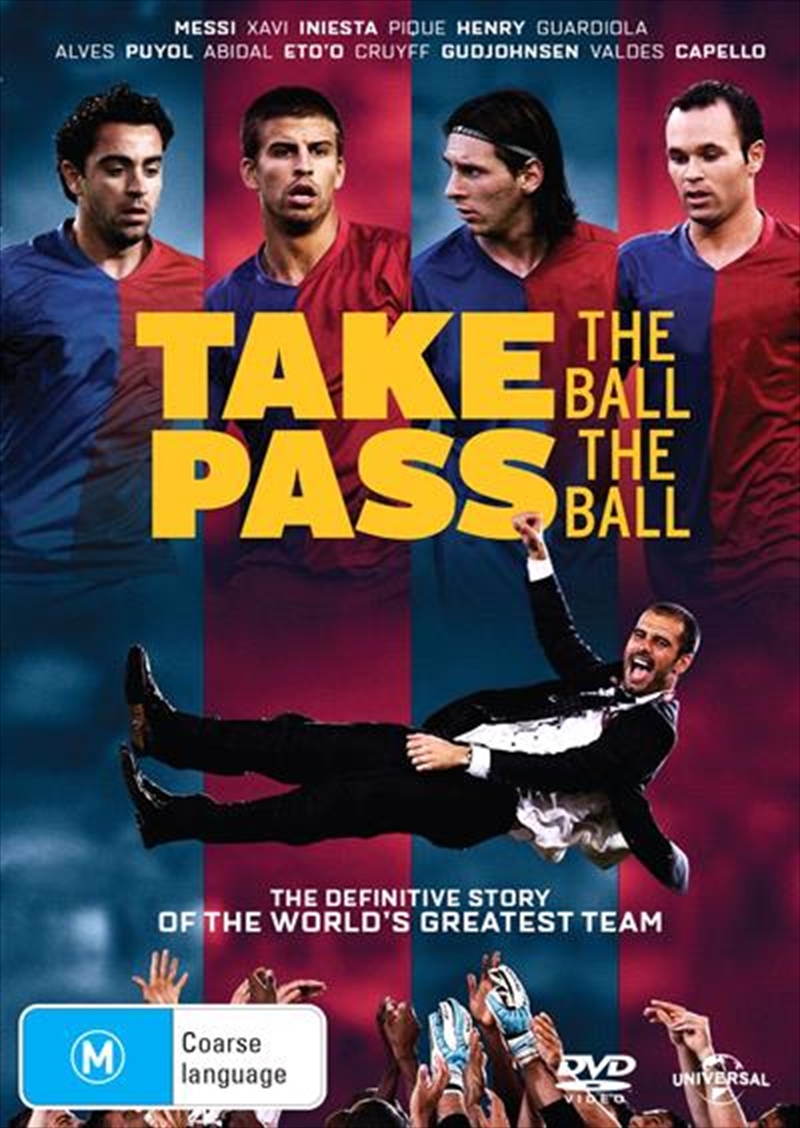 V210-2409788-75346-00 Barca - Take The Ball, Pass The Ball DVD - Image 1