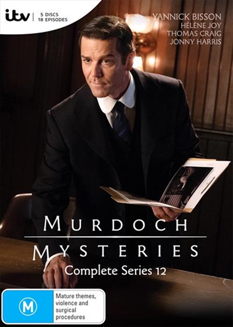 V210-2415484-80569-00 Murdoch Mysteries - Series 12 DVD - Image 1