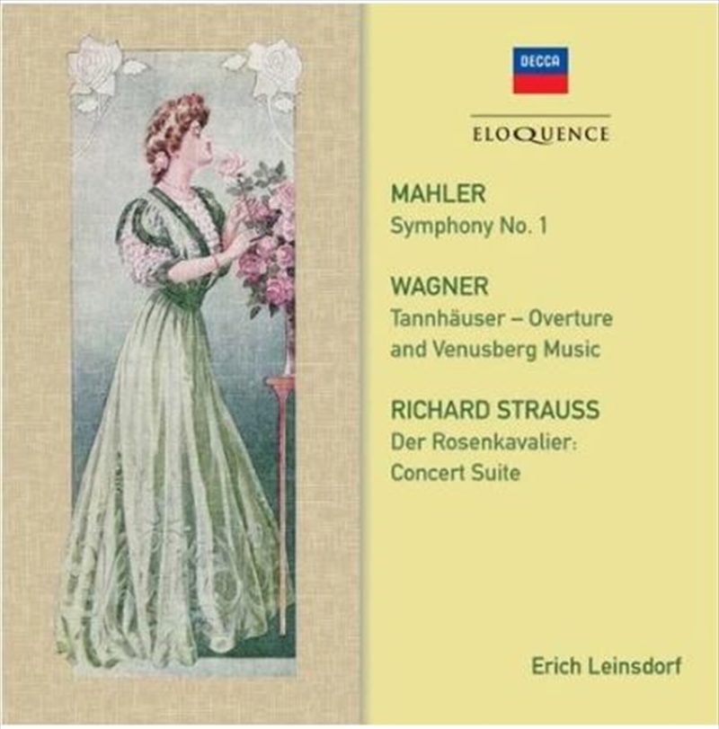 V210-2440742-202502241011-00 Mahler: Symphony No 1, Strauss - Leinsdorf, Erich Cd Album - Image 1
