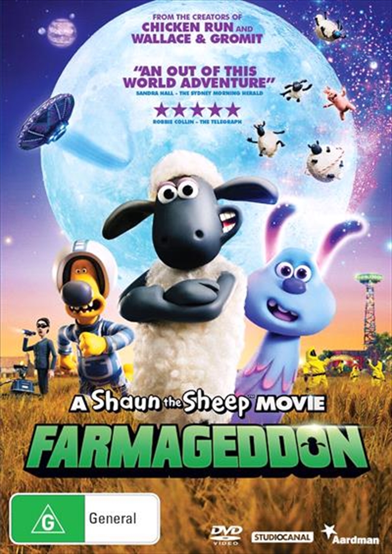 V210-2455321-75587-00 A Shaun The Sheep Movie - Farmageddon DVD - Image 1