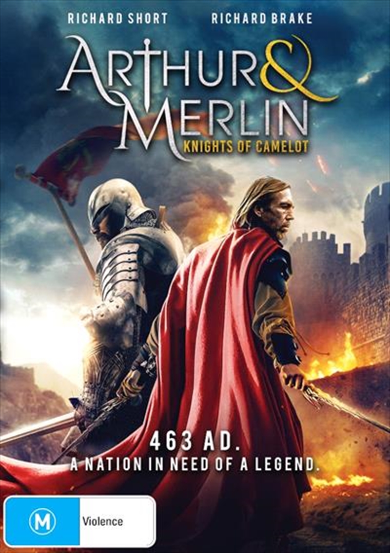 V210-2527669-80840-00 Arthur and Merlin - Knights Of Camelot DVD - Image 1