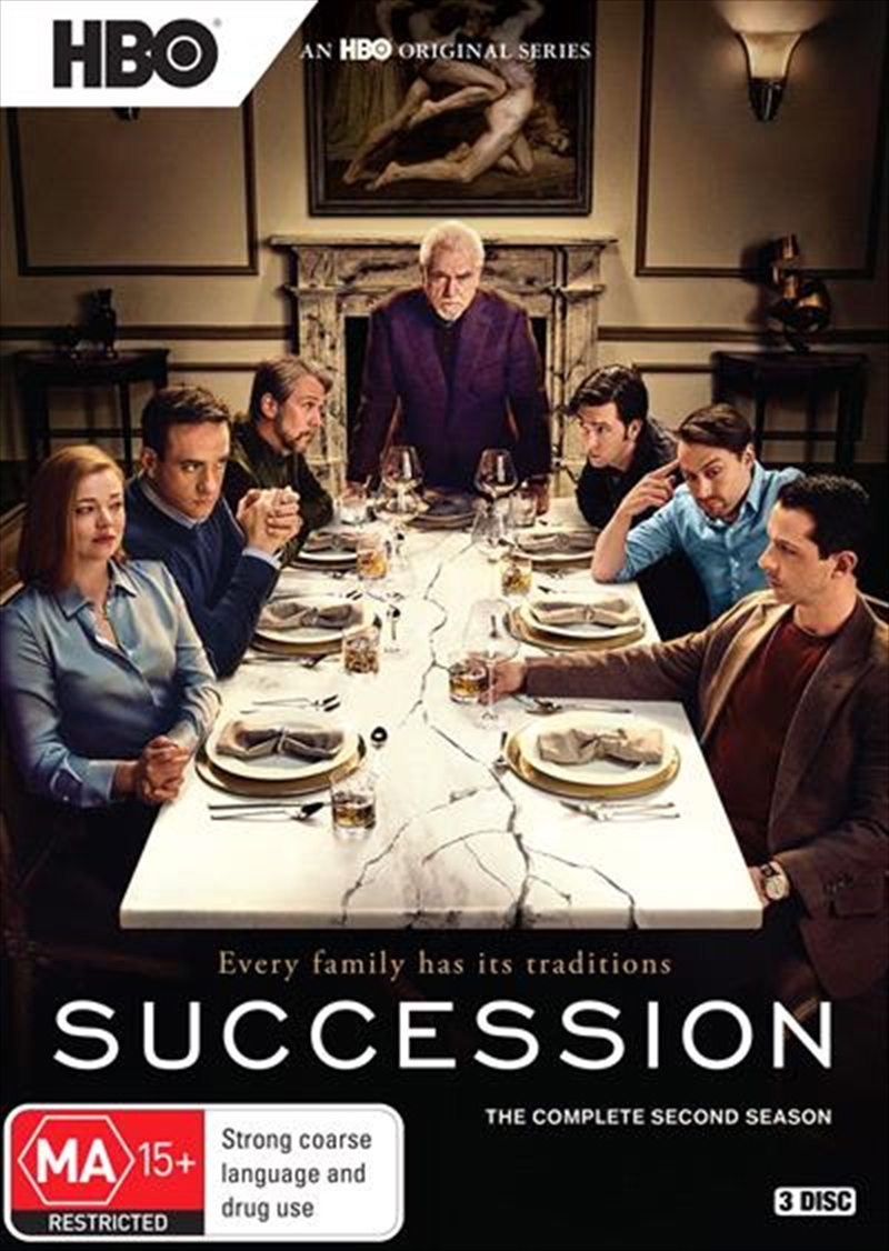 V210-2536107-80509-00 Succession - Season 2 DVD - Image 1
