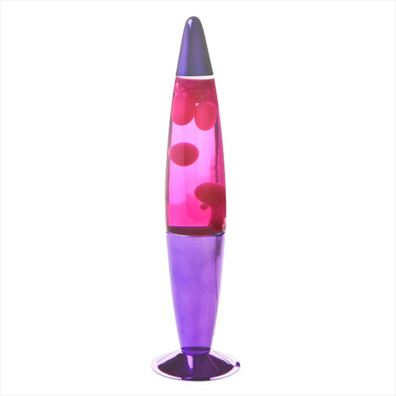 V210-2608269-SDC_2608269_2020-09-11-15-11-33-00 Purple/Pink Metallic Peace Lava Lamp - Image 1