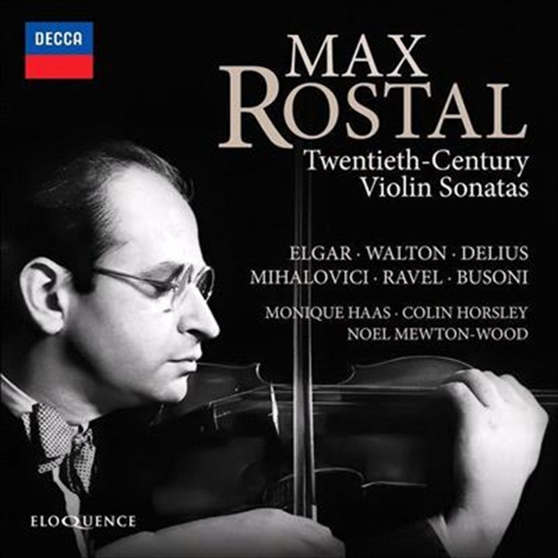 V210-2626769-202507021653-00 20Th Century Violin Sonatas - Rostal, Max Cd Album - Image 1