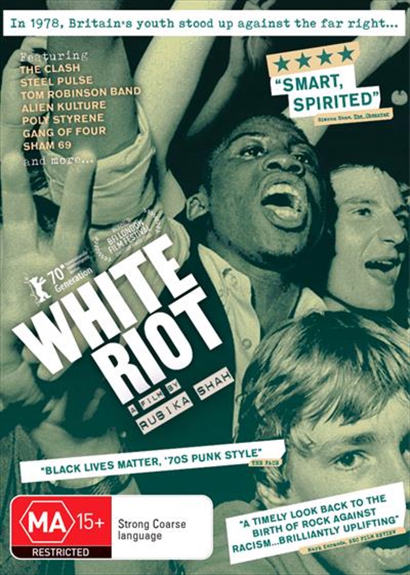 V210-2627569-80685-00 White Riot DVD - Image 1