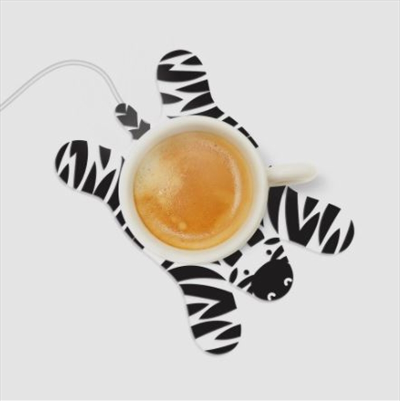 V210-2652469-77181-00 Sleepy Zebra USB Cup Warmer - Image 1