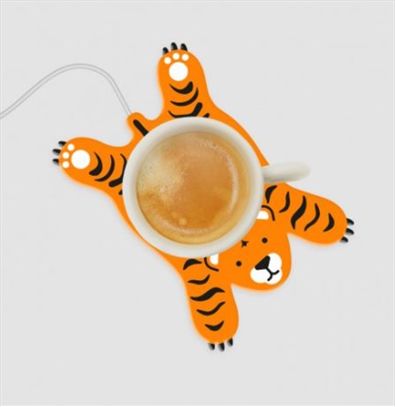 V210-2652470-76887-00 Sleepy Tiger USB Cup Warmer - Image 1