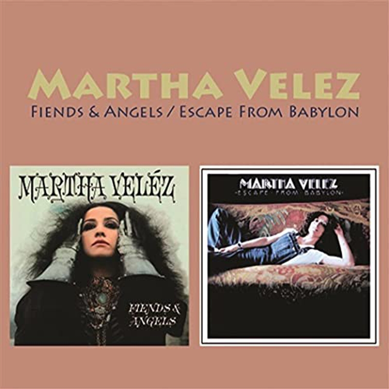 V210-2663168-202507022052-00 Fiends And Angels / Escape Fro - Velez, Martha Cd Album - Image 1