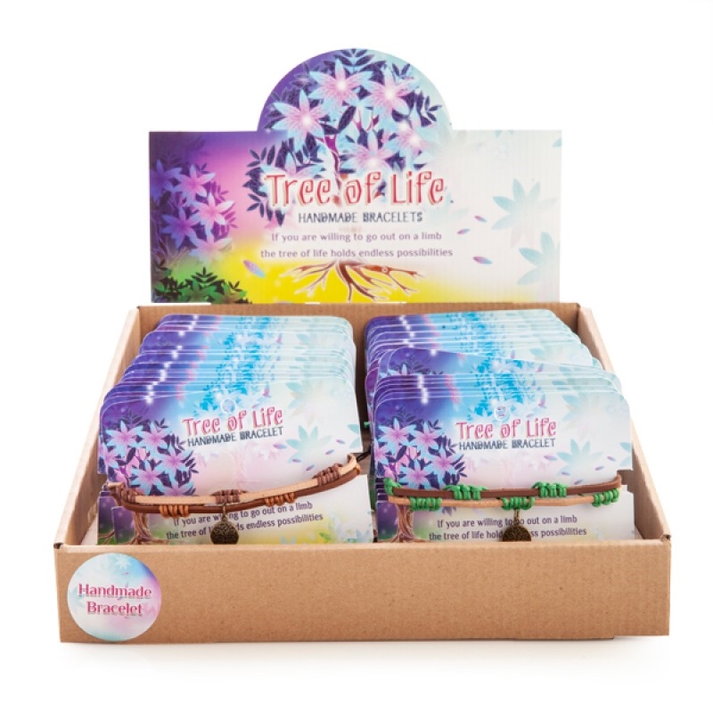 V210-2669951-SDC_2669951_2022-23-2-17-05-11-00 Tree Of Life Leather Bracelet (SENT AT RANDOM) - Image 1