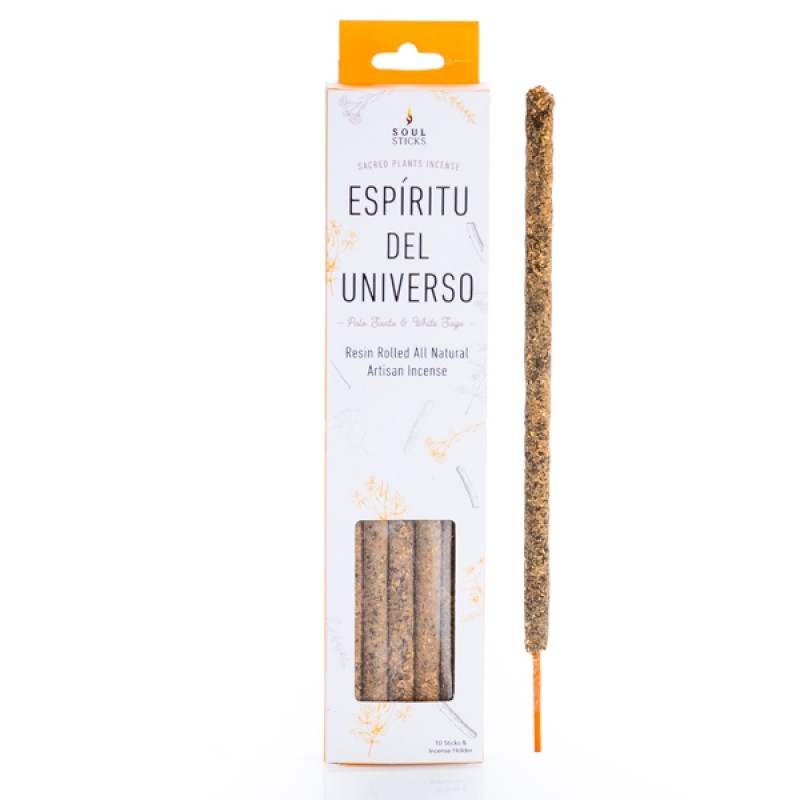 V210-2670851-89355-00 Soul Sticks White Sage and Palo Santo Resin Incense - Image 1