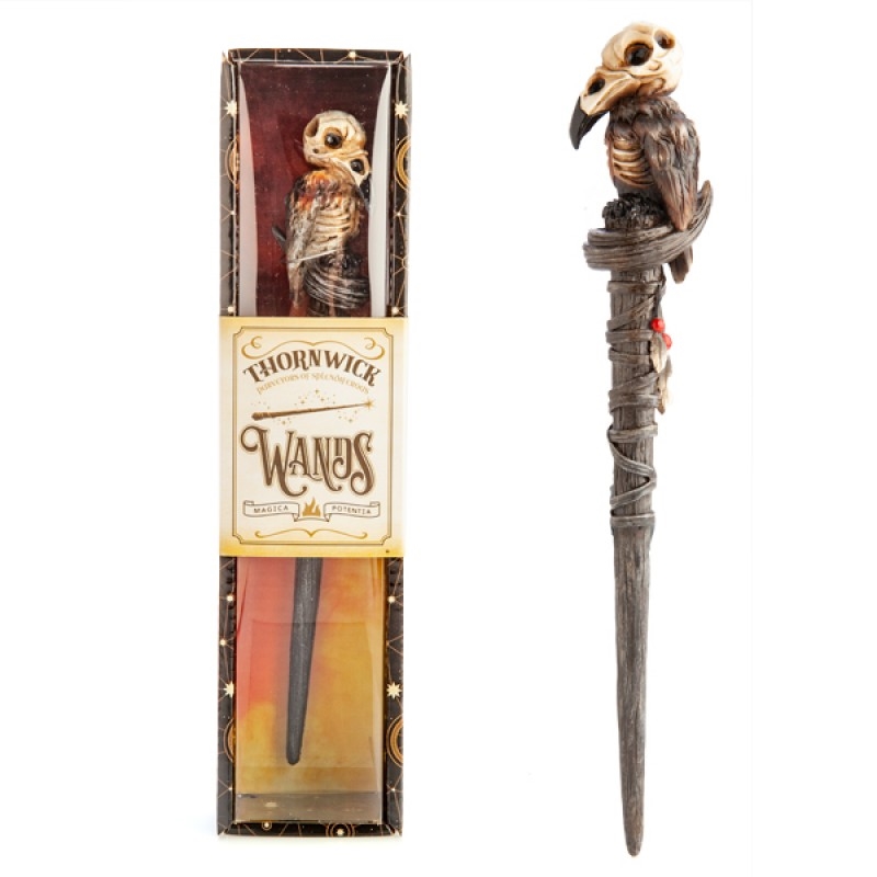 V210-2670954-SDC_2670954_2022-25-2-11-17-19-00 Skeleton Crow Wand - Image 1